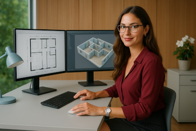 3D Darstellung Immobilien