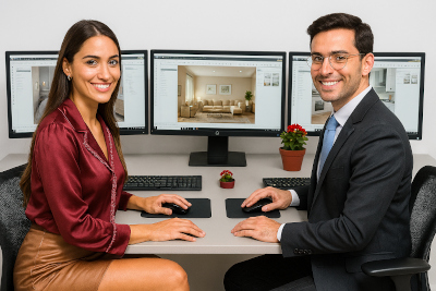 3D Innenansichten von unseren Experten gerendert