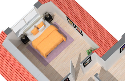 architektur 3d grundriss