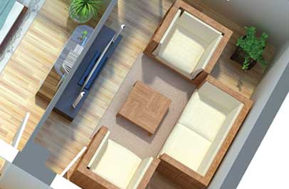 architektur darstellungen 3d grundriss