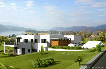 architektur rendering von aussen