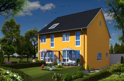 architektur 3d aussenansicht