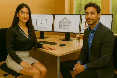 Gebäude Schnitte Design vom Experten