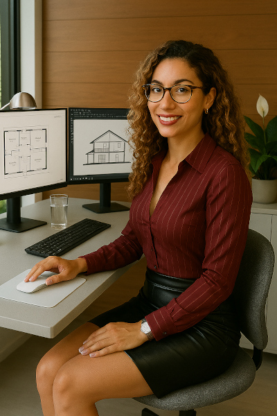 Geb&auml;ude Schnitte versch&ouml;nern