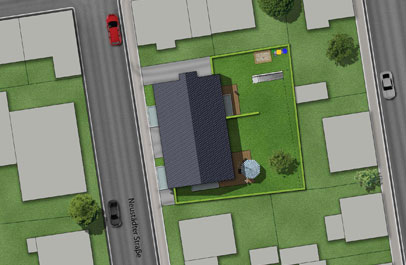 3d aussendarstellung lageplan