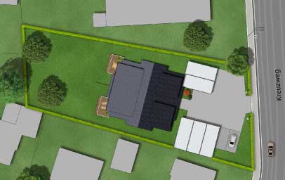 bauzeichnung service 3d lageplan