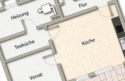 grundriss aufbereiten in 2d executive
