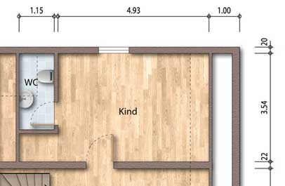 grundriss aufbereiten in 2d premium