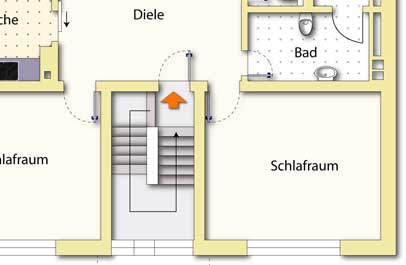grundriss bearbeiten in 2d executive