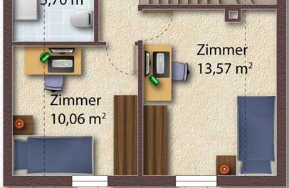 grundriss bearbeiten in 2d premium