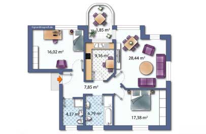 grundriss erstellen in 2d executive
