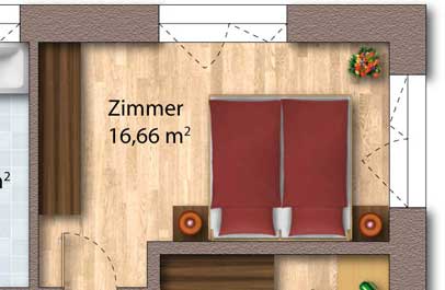 grundriss gestaltung in 2d
