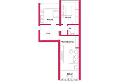 grundriss gestaltung simplex