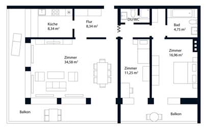 grundriss online simplex