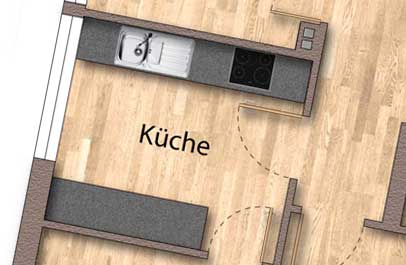 grundriss professionell in 2d