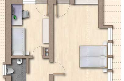 grundriss service neu in 2d