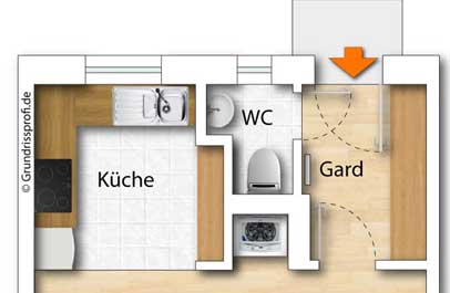 grundriss service neu in 2d