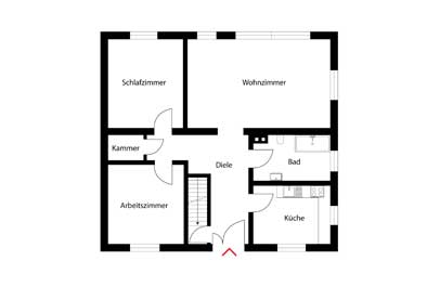 grundriss typ simplex