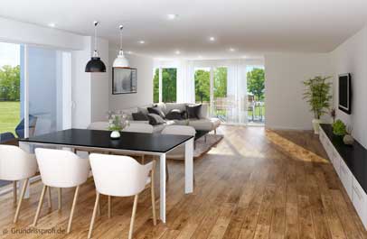 3d haus visualisierung innen
