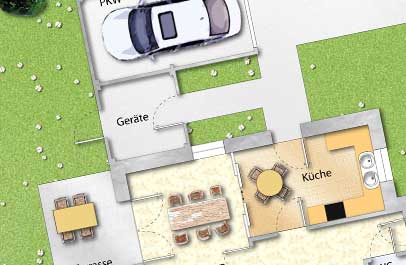 hausplan ueberholen in 2d premium
