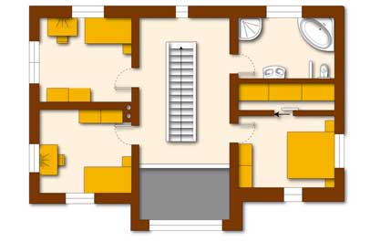 hausplan verbessern in 2d solid