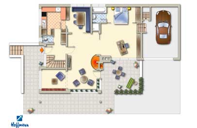 immobilien grafiken 2d executive