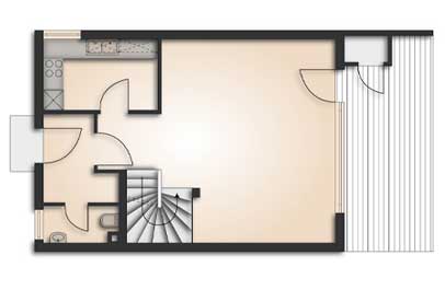 immobilien grafiken 2d solid
