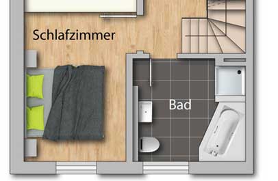immobilien marketing 2d grundriss premium