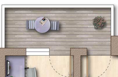 immobilien plan design 2d premium