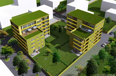 immobilien plan design 3d vogelperspektive