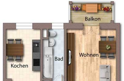immobilien plan erstellen 2d premium