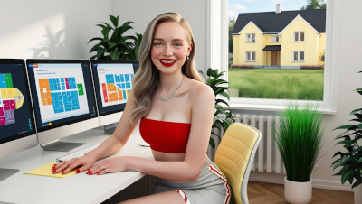 Immobilien Plan schöner