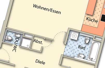 immobilien plan ueberarbeitung 2d executive