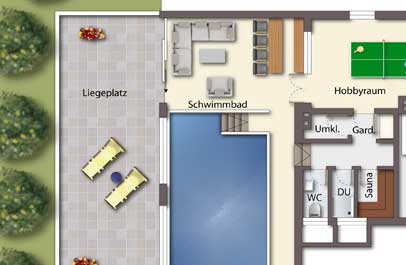 immobilien plan verbessern 2d premium