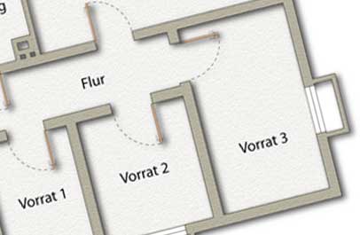 profi grundrisse in 2d executive