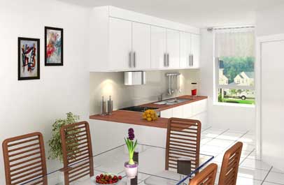 wohnbau design innenbereich