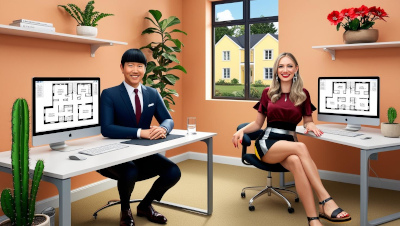 Wohnungsplan Design