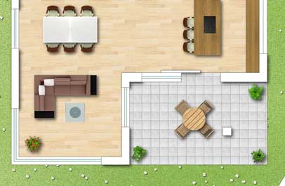 wohnungsplan verbessern 2d premium